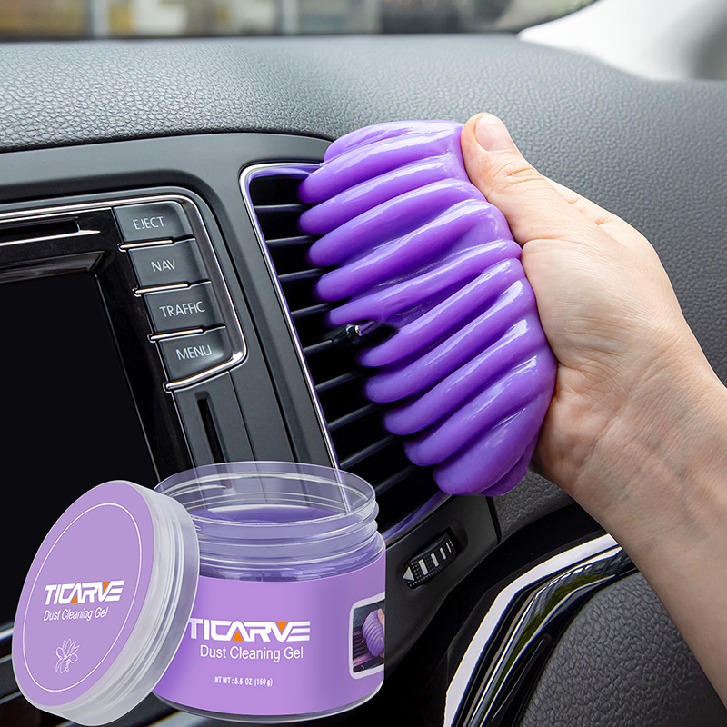 TICARVE Cleaning Gel for Car Detailing Putty Slime Purple